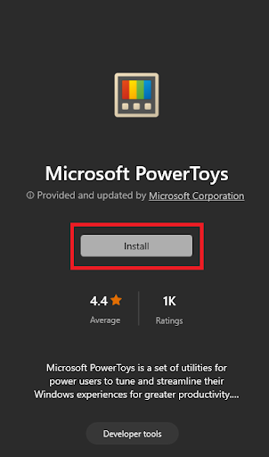 Microsoft Store, look for PowerToys