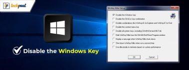 How to Disable the Windows Key in Windows 10, 11