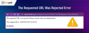 How to Fix The Requested URL Was Rejected Error (FIXED)