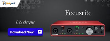 Focusrite 8i6 Driver Download and Update for Windows 10, 11PC