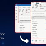How to Move Outlook Toolbar from Side to Bottom