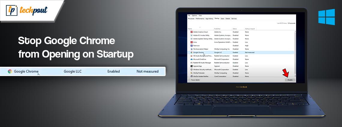 5 Ways to Stop Google Chrome from Opening on Startup in Windows