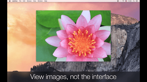 LilyView-Minimalistic Photo Viewer for Mac