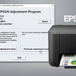 Epson L3110 Resetter Adjustment Program Free Download