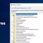 How to Turn Windows Features On or Off