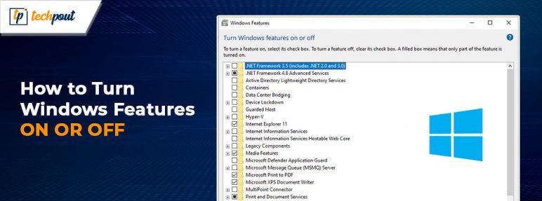 How To Turn Windows Features On Or Off Windows 10 – IPXNVR