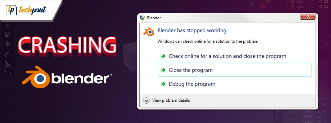 How to Fix Blender keeps crashing Windows 10, 11