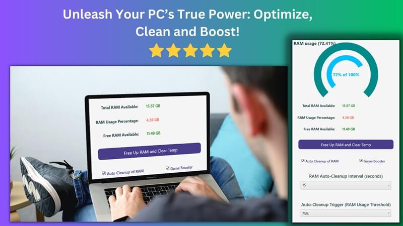 RAM Cleaner- Game Booster, PC Optimizer