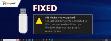 How to Fix USB Device Not Recognized Windows 11,10