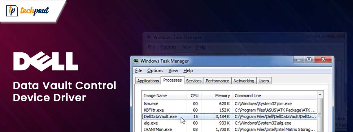 Dell Data Vault Control Device Driver Download for Windows 10, 11