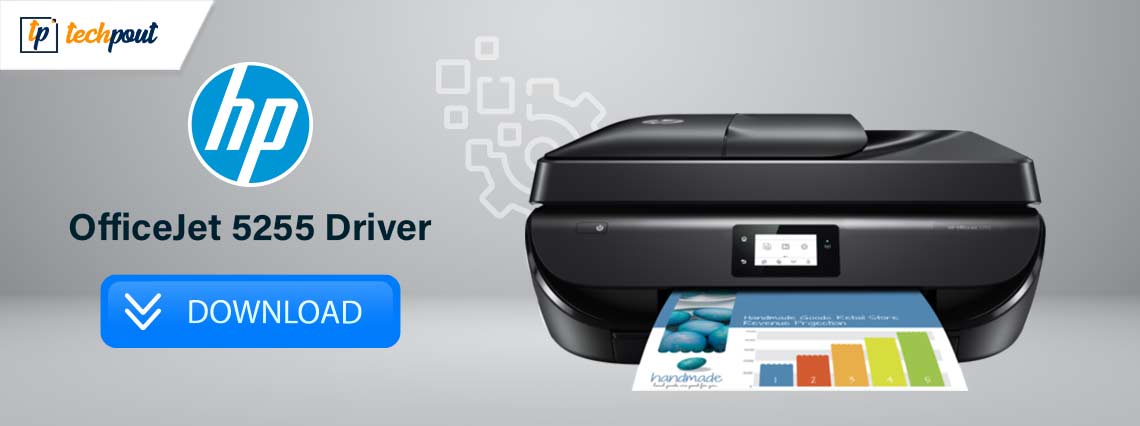 HP OfficeJet 5255 Driver Download for Windows 10,11