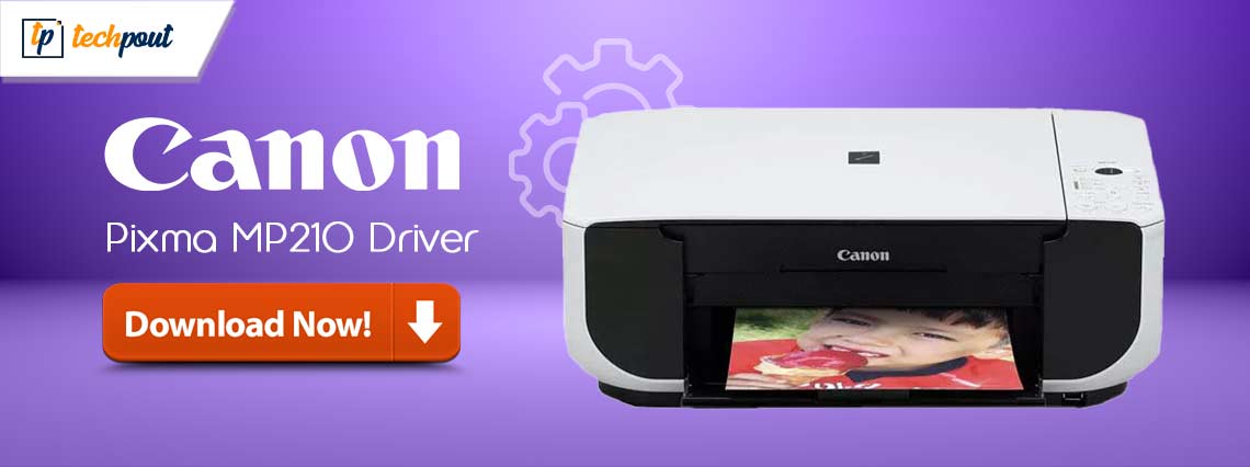 Canon PIXMA MP210 Driver Download for Windows 10,11