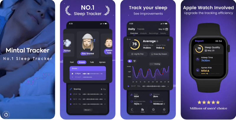 Mintal Tracker Sleep Recorder