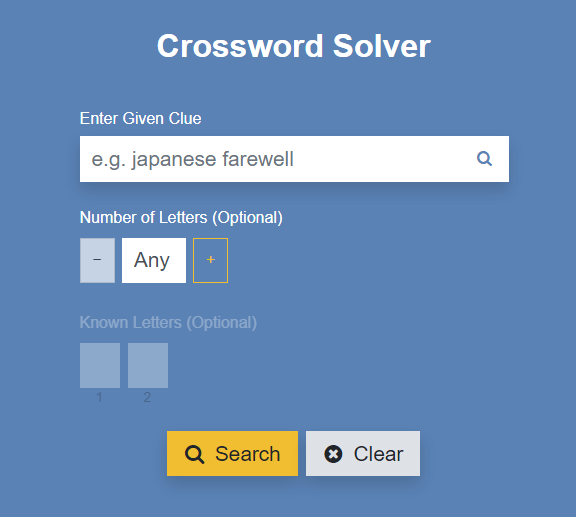 Crossword-solver(dot)io