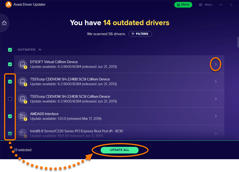 Avast Driver Updater - Update All