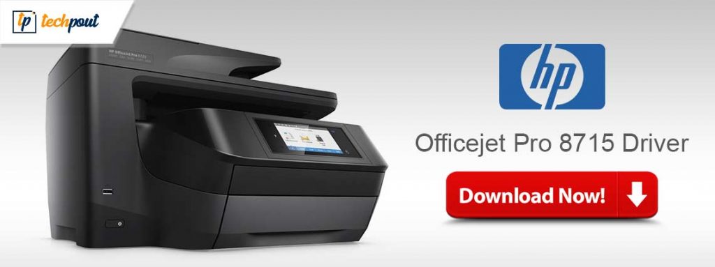 HP OfficeJet Pro 8715 Driver Download for Windows 10, 11