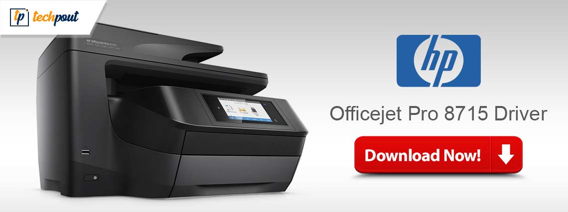 HP Officejet Pro 8715 Driver Download for Windows 10, 11