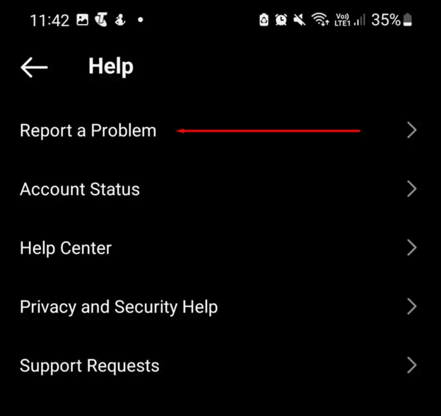 Try contacting Instagram support- Report a problem