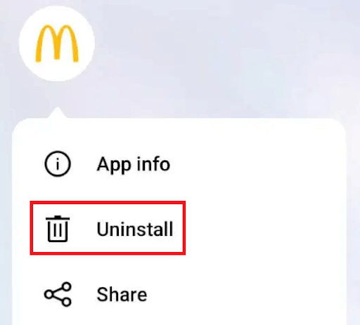 Uninstall and Reinstall the App