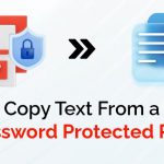 How To Copy Text From A Password Protected PDF