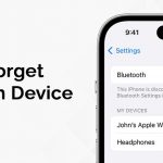 How to Unforget a Bluetooth Device on iPhone, Android and Laptop