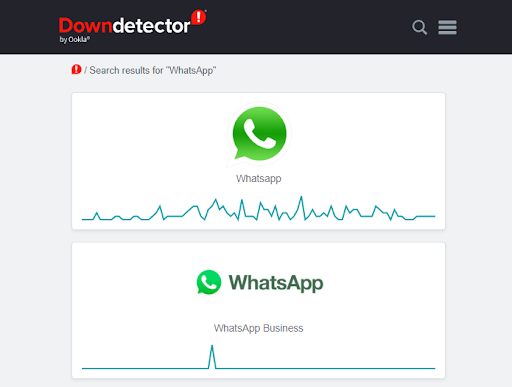 check WhatsApp and WhatsApp Business servers