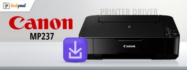 Canon mp237 Driver Download and Install for Windows 10 (Printer Driver)