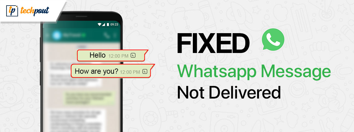 How To Fix Whatsapp Message Not Delivered