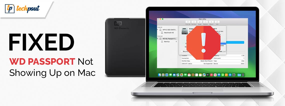 How to Fix WD Passport Not Showing Up on Mac