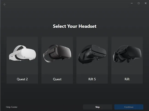 select your headset