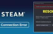 How to Fix Steam No Connection Error (Fixed)