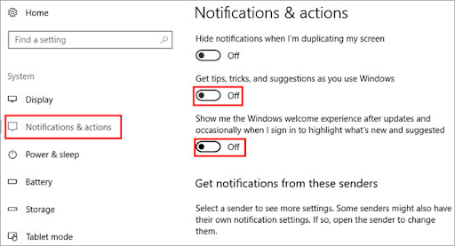 Get tips, tricks, and suggestions as you use Windows