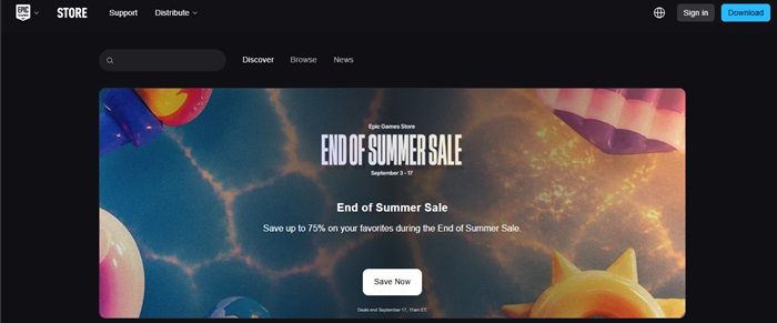 Epic Game Store