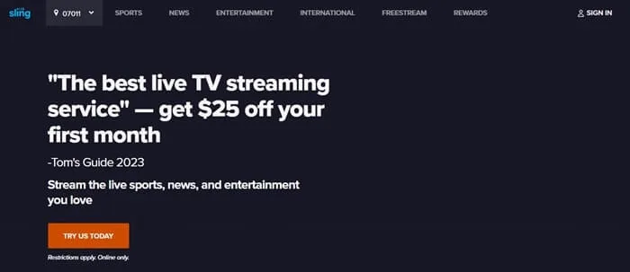 Sling TV Streaming