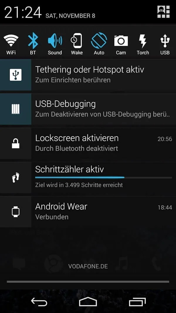 Notification-Toggle