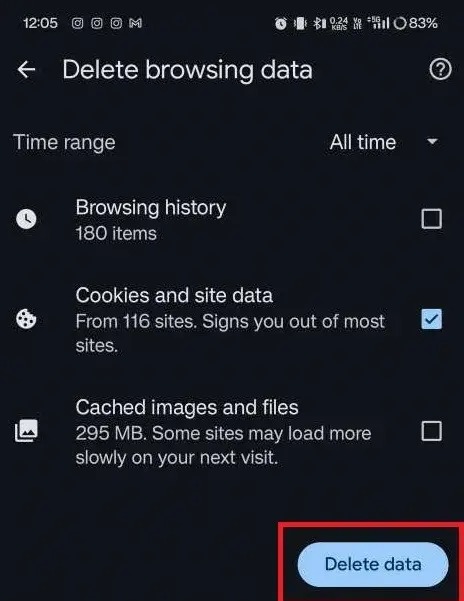 Delete-Data-in-android