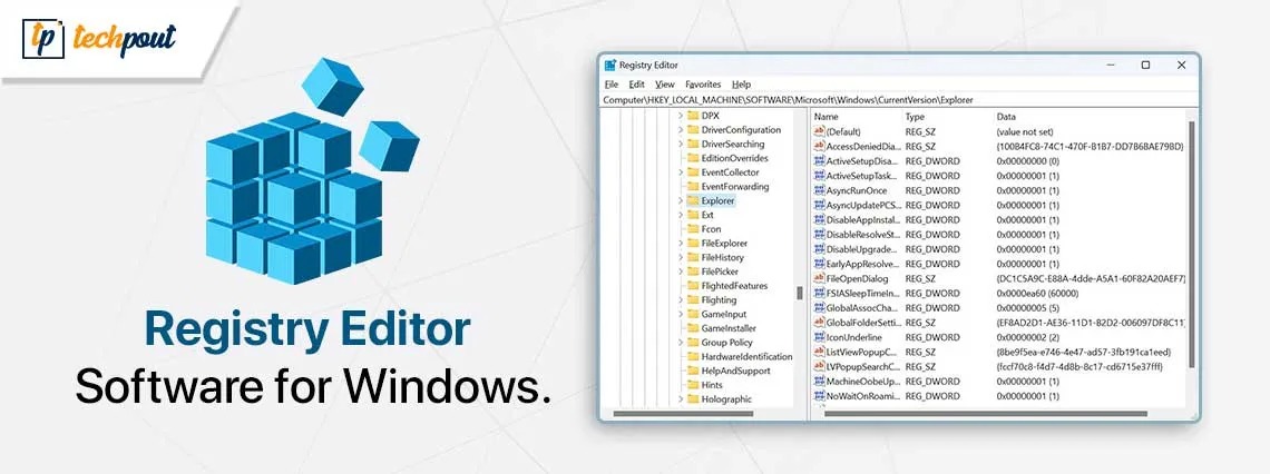 Best Registry Editor Software for Windows 1011