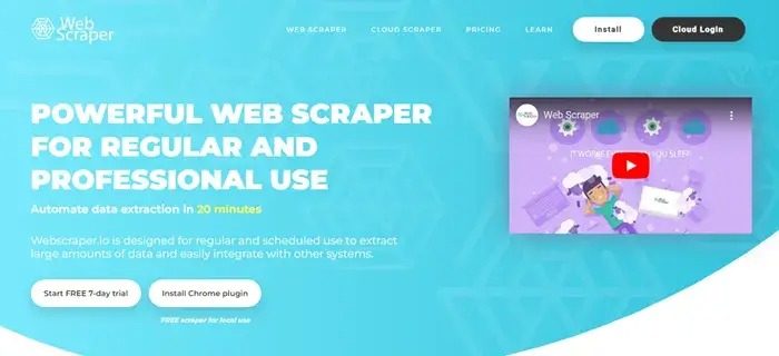 Webscraper