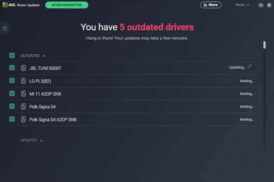 AVG Driver Updater