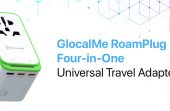 GlocalMe RoamPlug Four-in-One Universal Travel Adapter