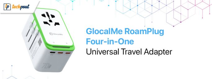 GlocalMe RoamPlug Four-in-One Universal Travel Adapter