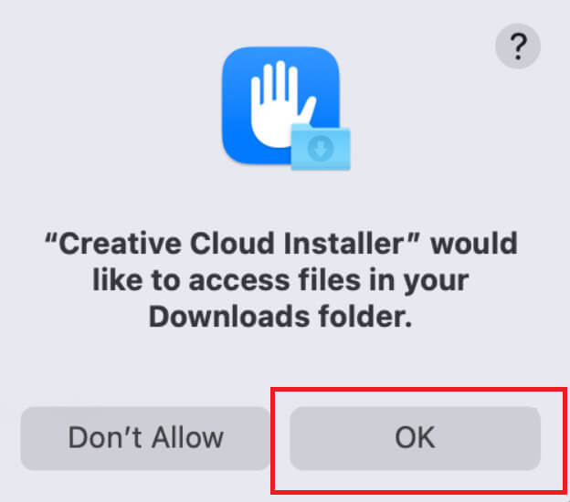 Creative cloud installer