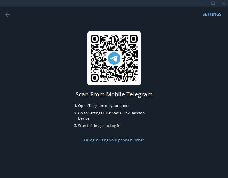 scan from mobile