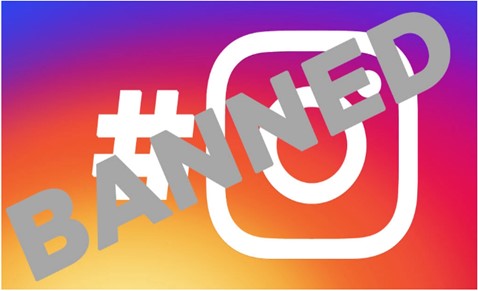 Using Banned Hashtags
