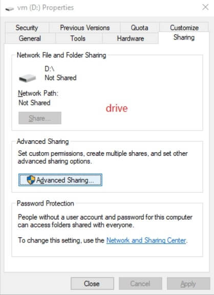 folder sharing