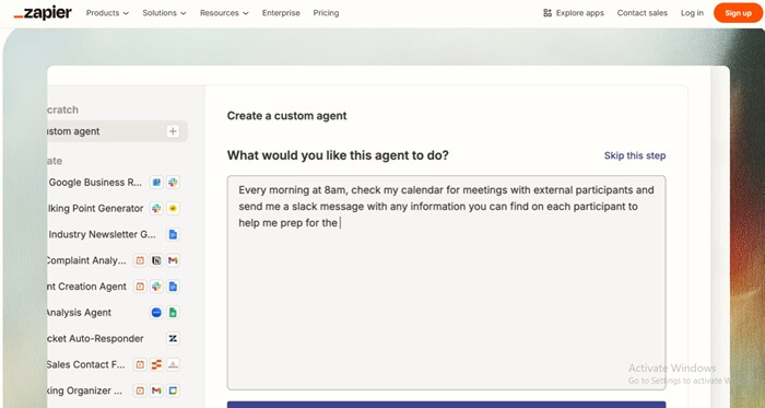Zapier Agents