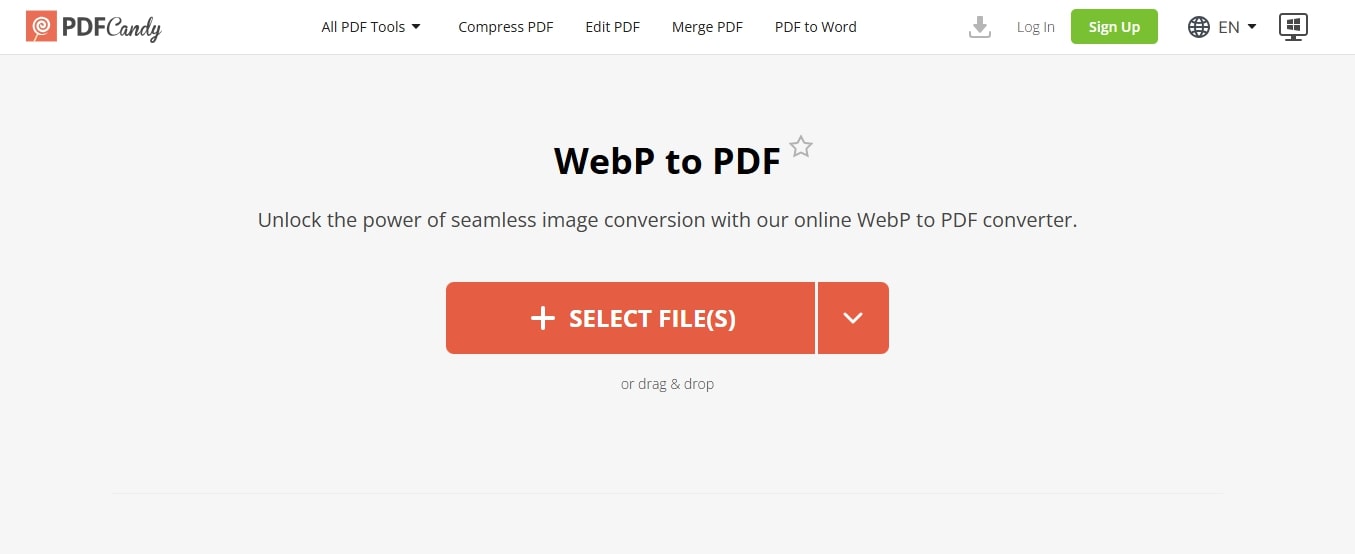 pdf candy webp to pdf