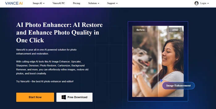 VanceAI Photo Cleaner