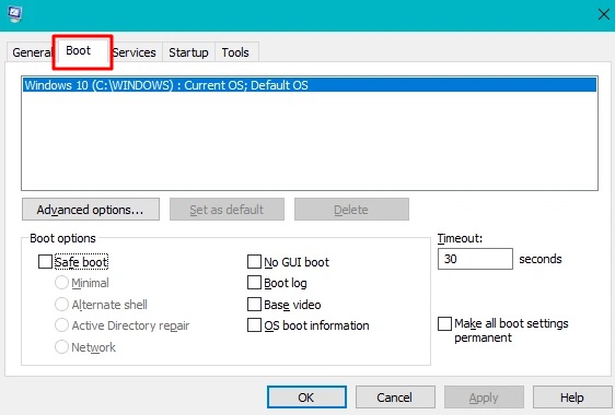 Run SFC in Safe Mode