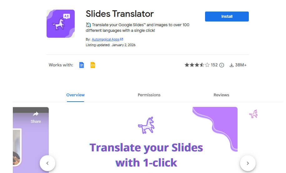 Slides Translator